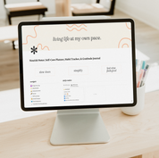 Nourish Notes | Self-Care Planner, Habit Tracker, & Gratitude Journal (Notion Template)
