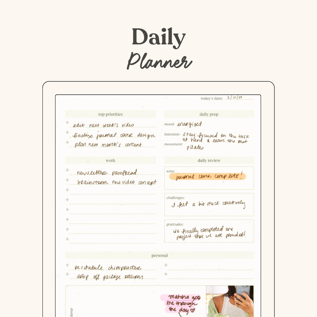 Daily Planner – Shop Jules Acree