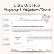 Little One Hub | The Ultimate Pregnancy & Postpartum Planner